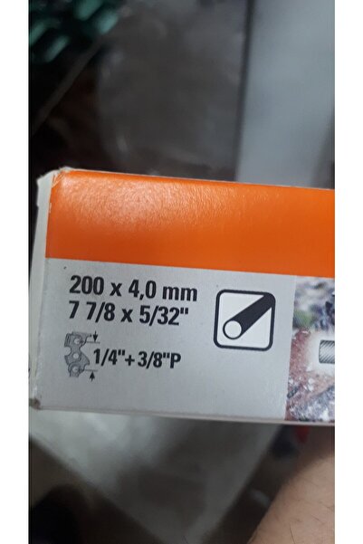 Stihl Eğe 4.0 Mmx200mm 1 Pakette 6 Adettir Paket Fiyatıdır Orijinal Almanya Üretimidir.