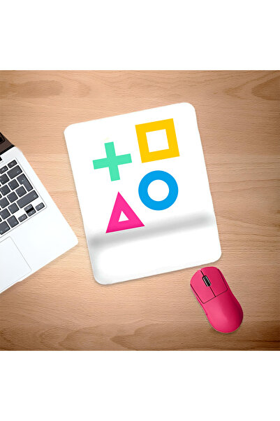 UcuruStore Τετράγωνο ορθογώνιο mouse pad με στήριγμα καρπού σε σχήμα τριγωνικ...