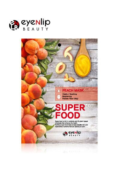 Eyenlip Beauty قناع ورقي منعش ومهدئ بخلاصة الخوخ