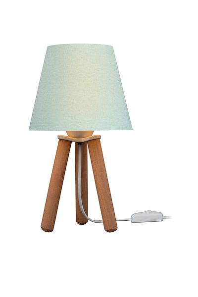 AG LightDesign Blue Lampshade Bedroom Living Room Hallway Table Lamp