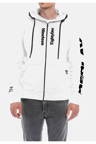 Replay Ceket Kapuzensweatshirt