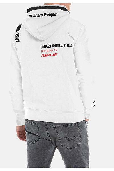 Replay Ceket Kapuzensweatshirt