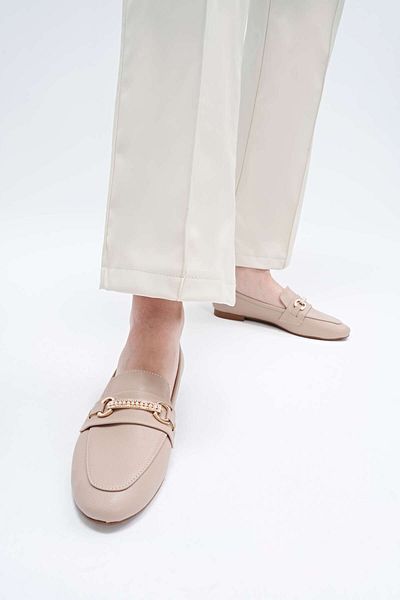 Yaya by Hotiç Mink Women's Loafer Shoes 01AYY252050A450