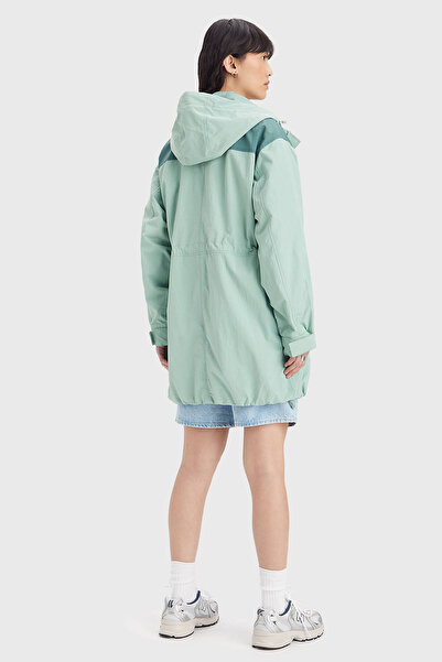 Levi's Dámská žulová zelená bunda do deště