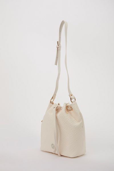 Pierre Cardin Ecru Women's Shoulder Bag 05PO24Y1786