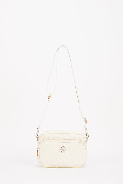 Pierre Cardin Ecru Damen-Umhängetasche 05PO24Y1823