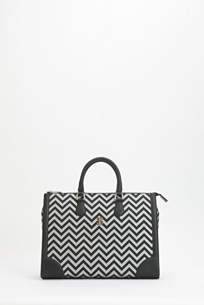 Pierre Cardin Ασημί Μαύρο Γυναικείο Laptop & Χαρτοφύλακας 05PO24Y1965