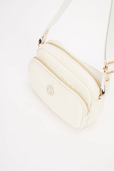 Pierre Cardin Ecru Damen-Umhängetasche 05PO24Y1823