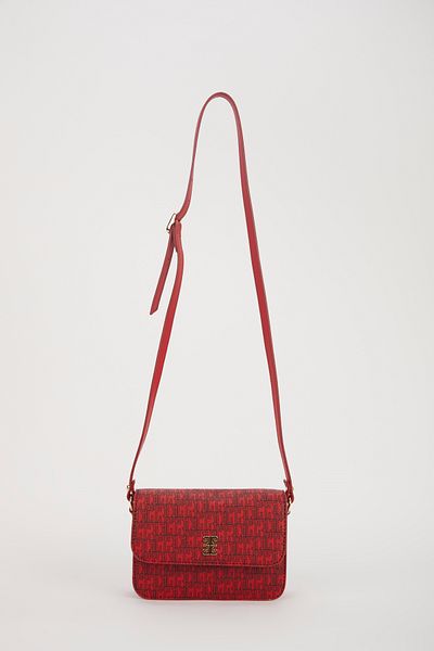 Pierre Cardin Red Women's Shoulder Bag 05PO24Y1798