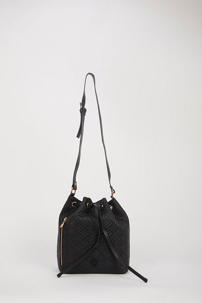 Pierre Cardin Women's Black Shoulder Bag 05PO24Y1786