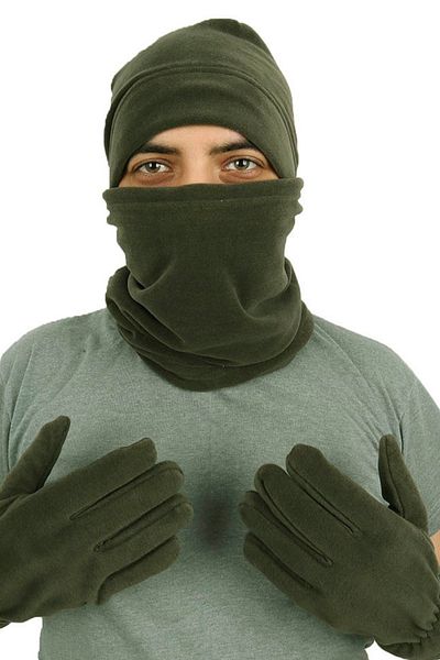 KORDAK Polar Beanie, Neck Collar and Gloves Set