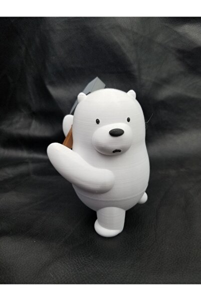 Bi'şeyler Sepeti We Bare Bears 3'lü Kafadar Ayılar- Kutup Ayısı