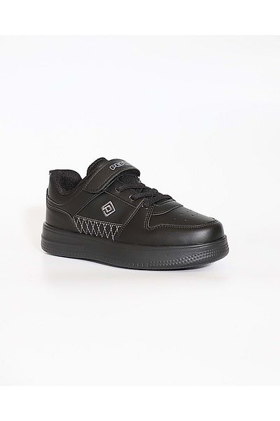 Kidessa Pantofi casual unisex pentru copii 1825 cu talpă anatomică - Nkt01825-negru-26