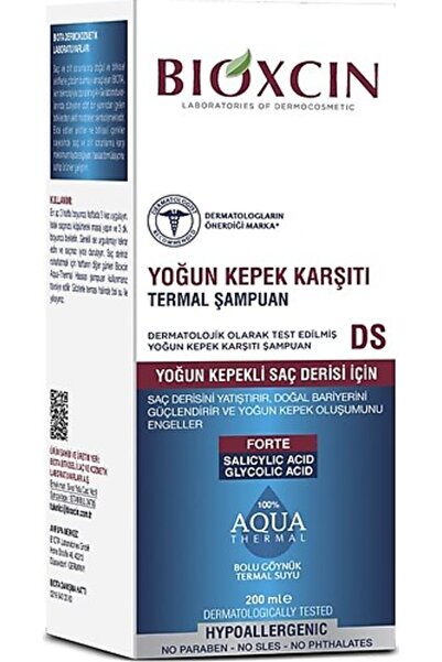 Bioxcin Şampuan Aquathermal DS Yoğun Kepek Karşıtı 200 ml