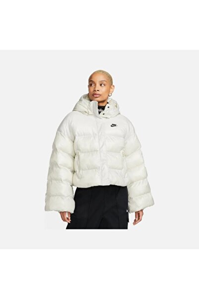 Nike Sportswear Therma-Fit City Series Synthetic Fill Full-Zip Hoodie Kadın Mont (DQ6893-072)