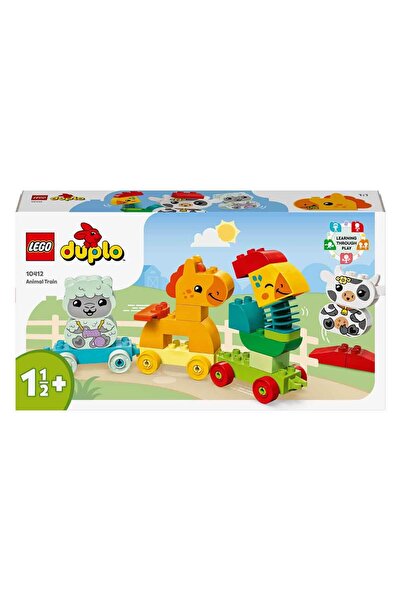 LEGO Duplo ® My First Animal Train 10412 - Wheeled Toy for Children from 1 and a Half Years Old and up