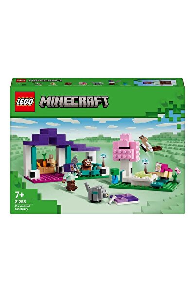 LEGO Minecraft® Hayvan Barınağı 21253 - 7 Yaş ve Üzeri Macera Oyunları Yedi Çocuk İçin 6