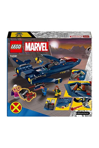 LEGO X-Men X-Jet 76281 – 8 Yaş ve Üzeri Süper Kahraman Yedi Çocuk İçin İnşa Edile