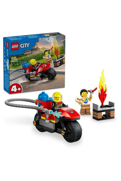 LEGO ® City Fire Rescue Motorcycle 60410 - Fire Engine Motorcycle for Kids 4 Years and up