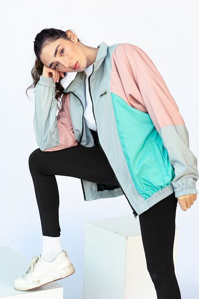 Vatkalimon Unisex πολύχρωμο μπουφάν Bomber