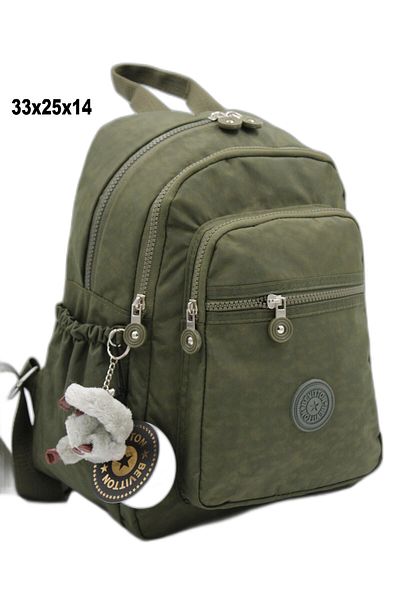 LaddyCo Bevitton Water Resistant Fabric Khaki Backpack 5300