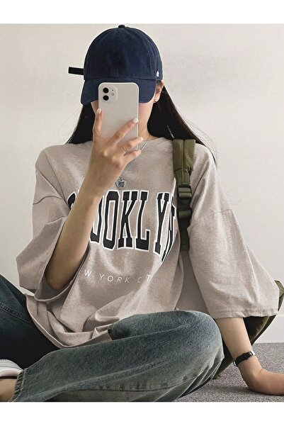 Tarzsokak Napisano Oversize kroj Majica kratkih rukava