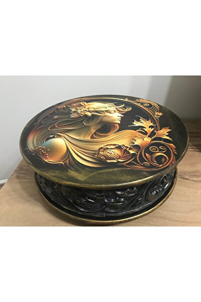 Ariestasarım APLİKLİ DEKORATİF ÇOK AMAÇLI KUTU