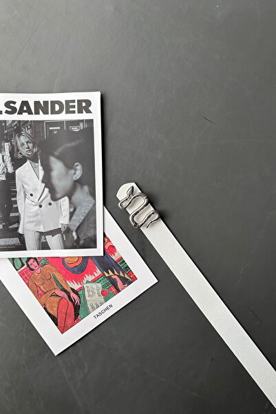 LİA KEMER Women's Snake Pattern Buckle Belt Waist Belt Coat Belt Dress Belt P...