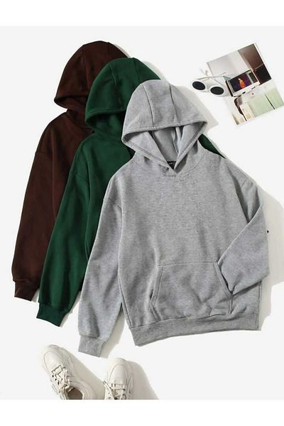 DAXİS Sportwear Company سويت شيرت بغطاء للرأس مكون من 3 قطع للجنسين من شركة DAXIS Sportwear