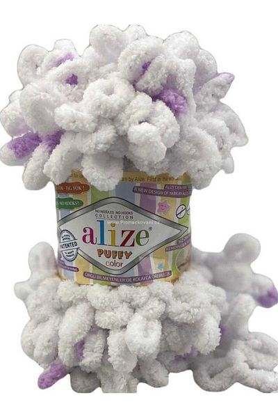 Alize ΠΥΧΟ ΧΡΩΜΑ ΛΕΥΚΟ-ΛΙΛΑ 6470 100 ΓΡ. 1 ΤΕΜ