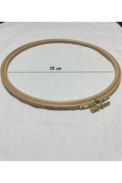 ALLIZOL KASNAK بكرة تطريز خشبية لولبية من Allizol (AL 202-8)، بكرة ثقب (25 سم بكرة واحدة)