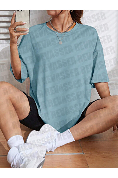 Revasser Unisek žene / muškarci SOLID Color Prilagođena prevelika pamučna češ...