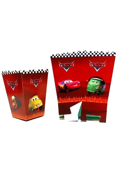 BakBiNeVaR Cars 8-Piece Corn Box