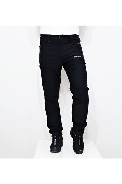 Mudwill Μαύρο παντελόνι Trekking Lycra Hiker300