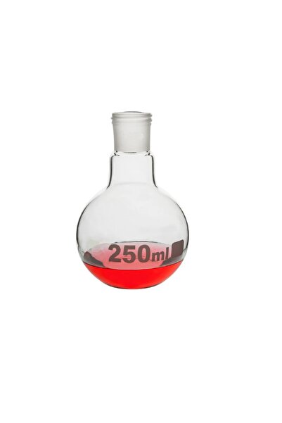 ERLAB Cam Balon Dibi Düz 100 ml Şilifli 19/26 Kapaksız