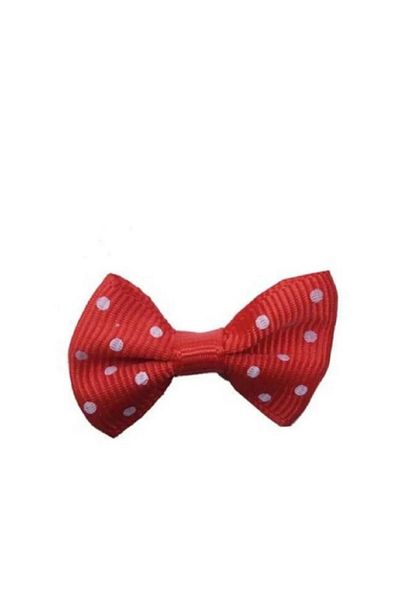 Nikah Şekeri Market Bow Tie Small Size Red 2.5x1 Cm 100 Pieces