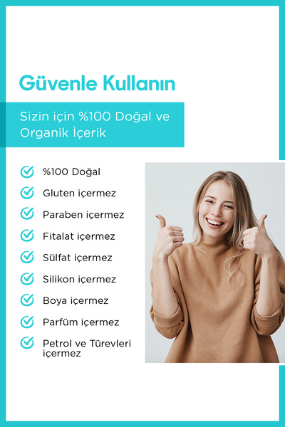 Heaven on Earth Tüm Saç Tipleri Saç Dökülme Karşıtı Sülfatsız Besleyici Şampuan Vegan %100 Doğal Organik 300 ml X4