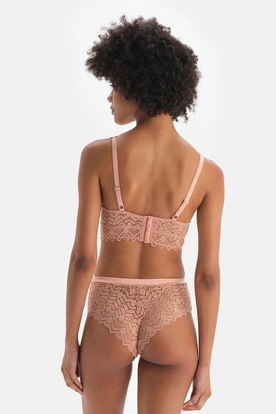 Dagi Salmon Satin Detailed Brazilian Panties