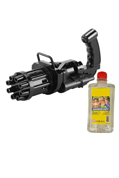 Numaca Pilli Oyuncak Köpük Tabancası Bubble Machine Köpük Silahı 500 Ml Balon...