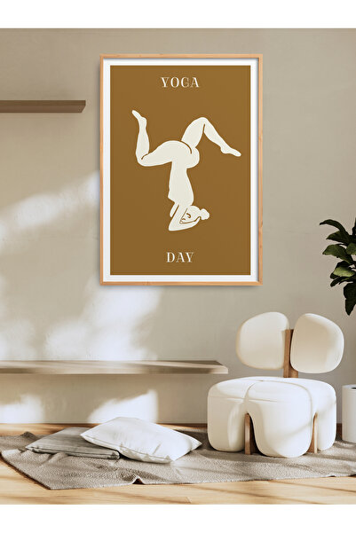 HOMEPACK Pictură de yoga pentru femei cu un singur cadru Pictură poster moder...