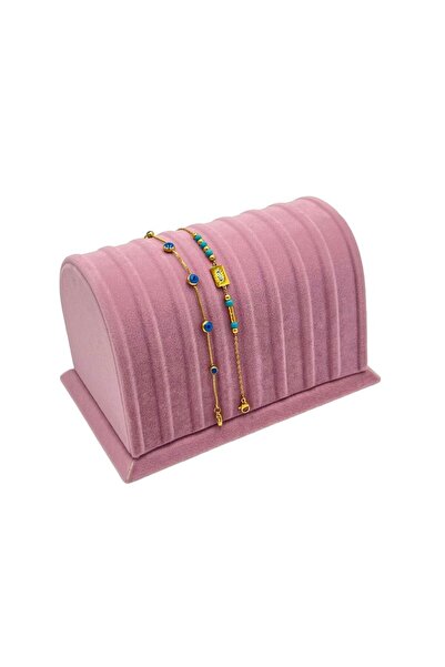 Zeyn Dekor Βάση για βραχιόλια Semer σε ροζ χρώμα