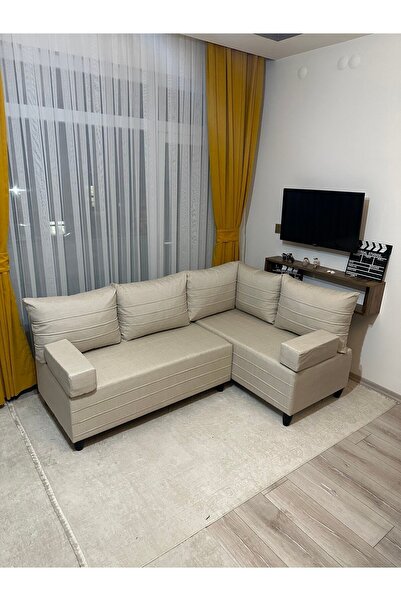 Modern Style Home Köşe Takımı Krem