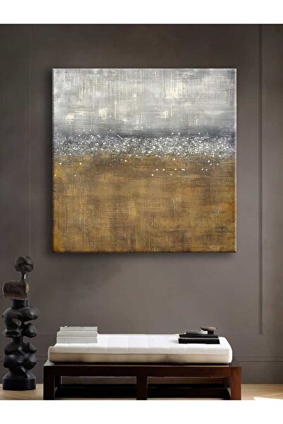 Voovart Modern Soyut Dekoratif Kanvas Tablo - VOOV2621