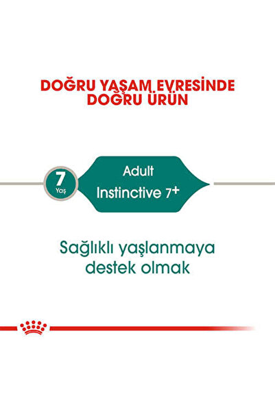 Royal Canin Instinctive 7 Pouch Yaşlı Kedi Maması 85 gr