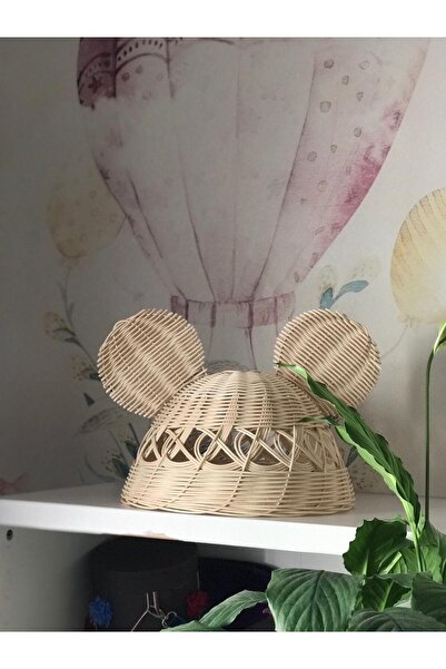 HEMA BAMBU Rattan Miki Fare 3 Lü Set Modelimiz