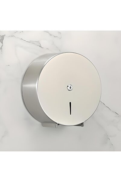 Maxiflow Jumbo Paper Towel Holder WC Paper Dispenser Chrome Jumbo Paper Holder Wall Mounted Toilet Paper Holder