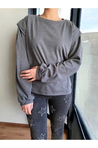 BEBE PLUS Fleece Blouse