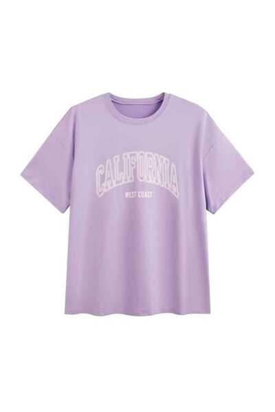 Elvino تي شيرت كاليفورنيا مطبوع كبير الحجم للجنسين