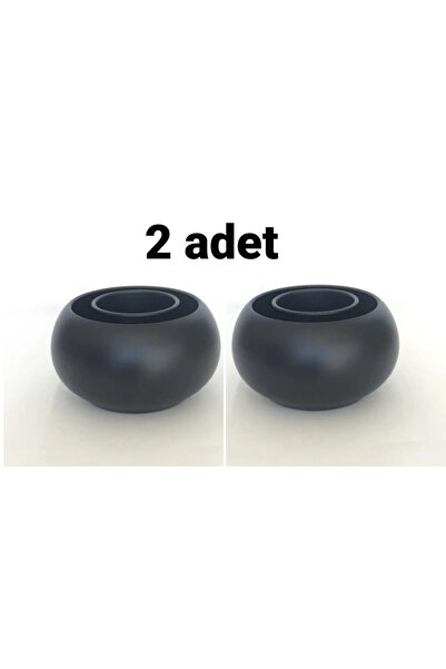 Yıldız çelik 2 Adet Lüks Boyalı Siyah Ehlikeyf