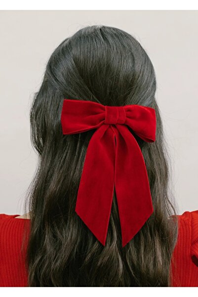 CSR AKSESUAR κούμπωμα φιόγκου από βελούδο μεγάλου μεγέθους